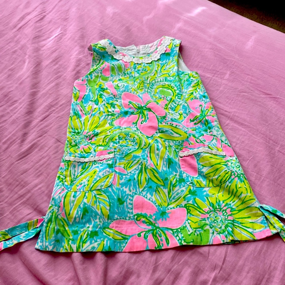 Lily Pulitzer Shift Dress Coconut Jungle